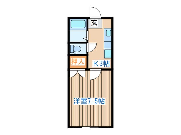 フロイデの物件間取画像